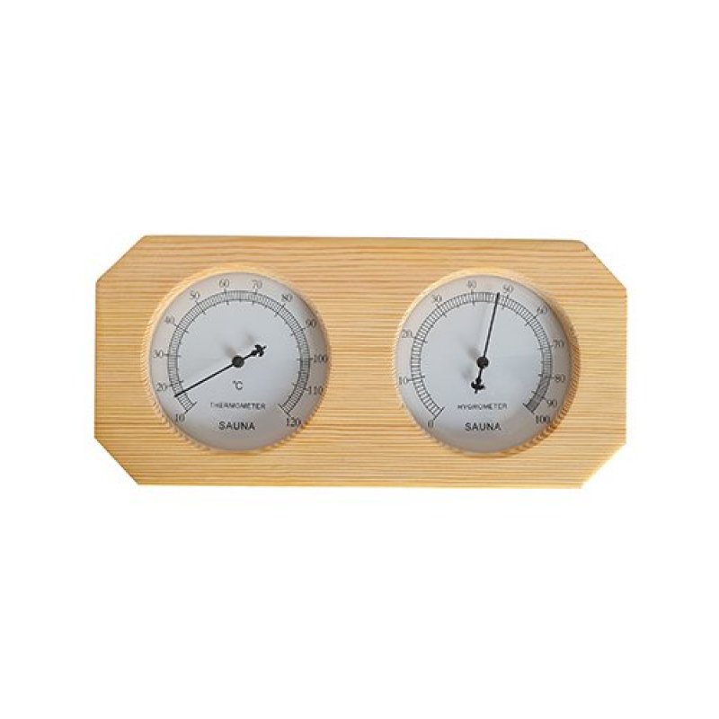 Sauna thermometer hygrometer